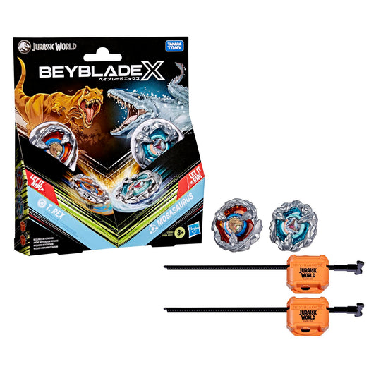 Beyblade X Tyrannosaurus Rex top ready for intense battles and quick starts