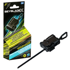 Beyblade X Winder Launcher with ergonomic hand grip for confident launches.