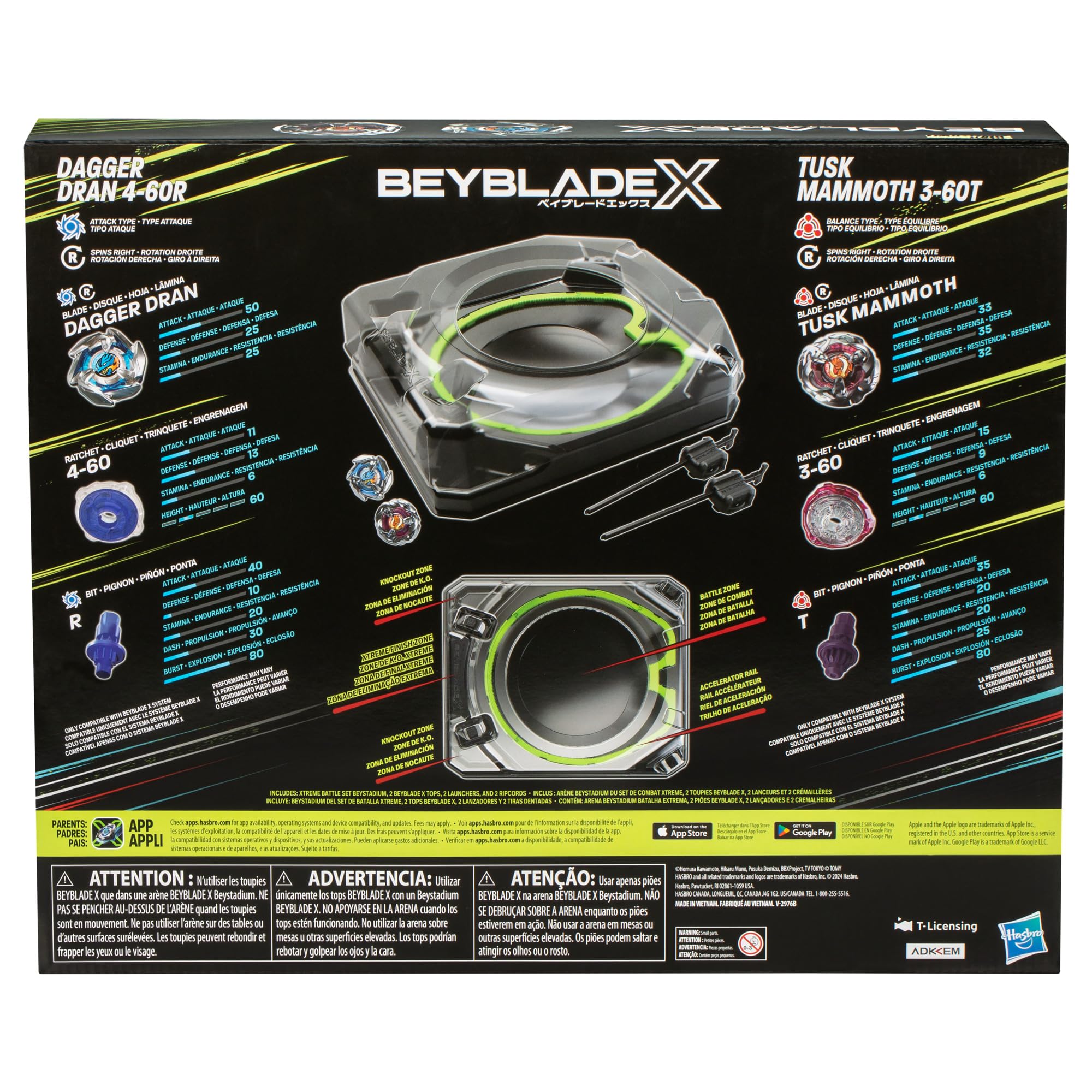 Beyblade X Xcelerator Rail boosts speed for thrilling, high-speed chases.