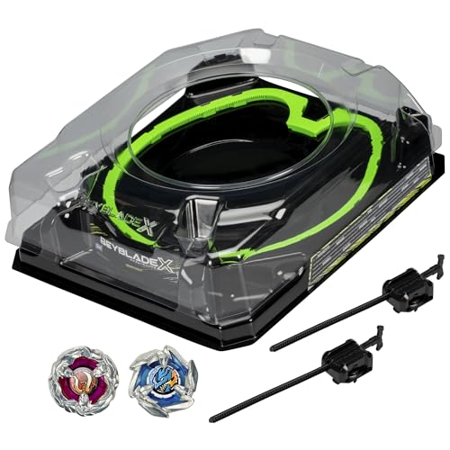 Beyblade X Xtreme acceleration rail powers rapid starts for intense bursts.