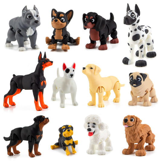 BEYONGME Labrador Retriever figurine for imaginative play and fine motor practice.