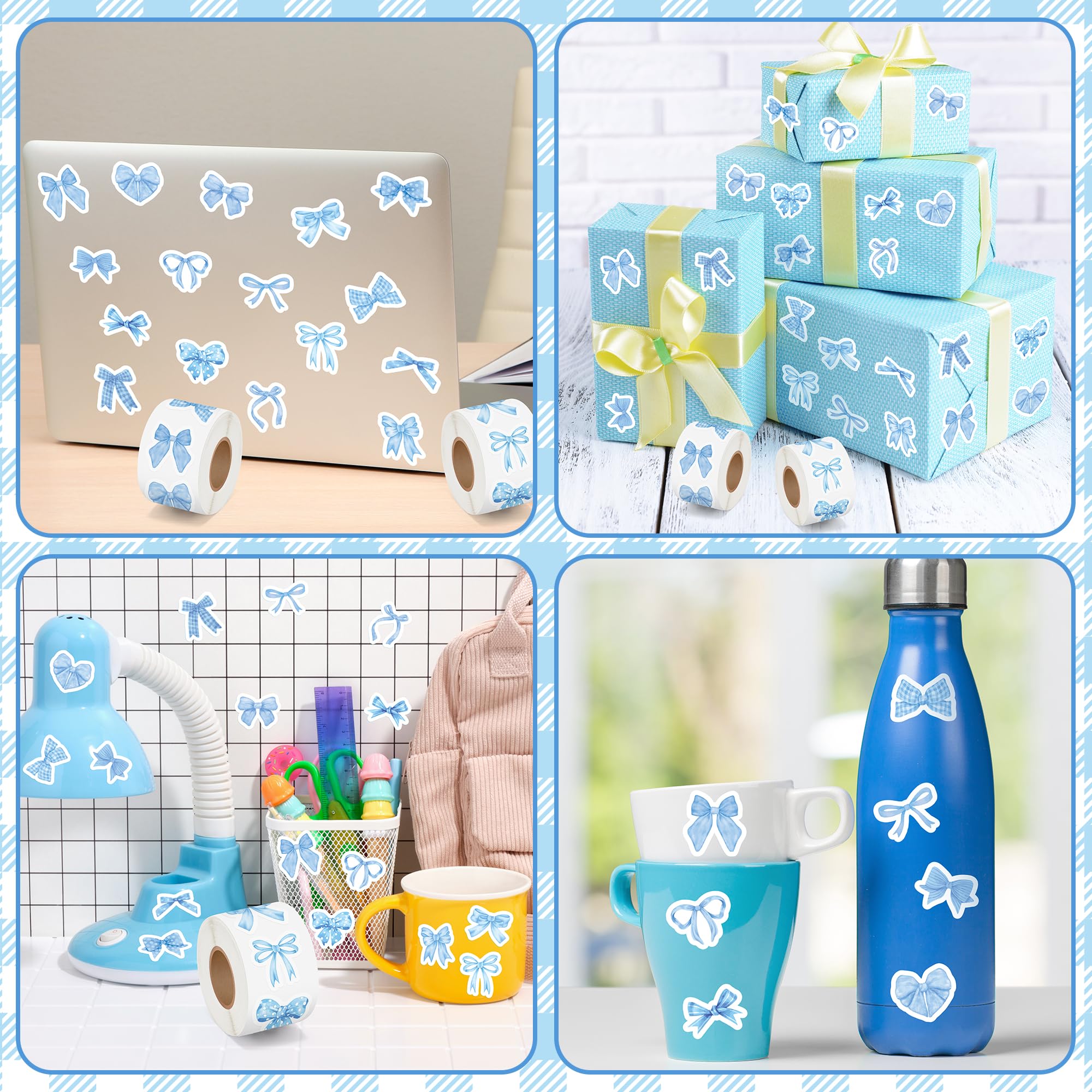 BeYumi bowknot decals add adorable personalization to items