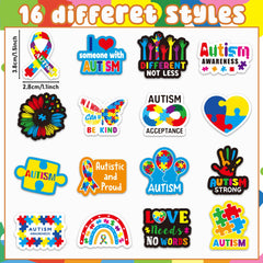 BeYumi autism awareness roll sticker on water bottle for durable use.