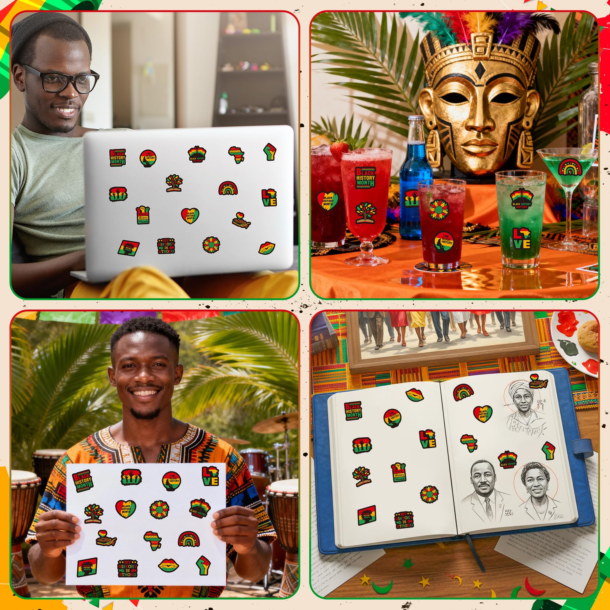 BeYumi waterproof vinyl sticker sticks securely on indoor and outdoor surfaces.