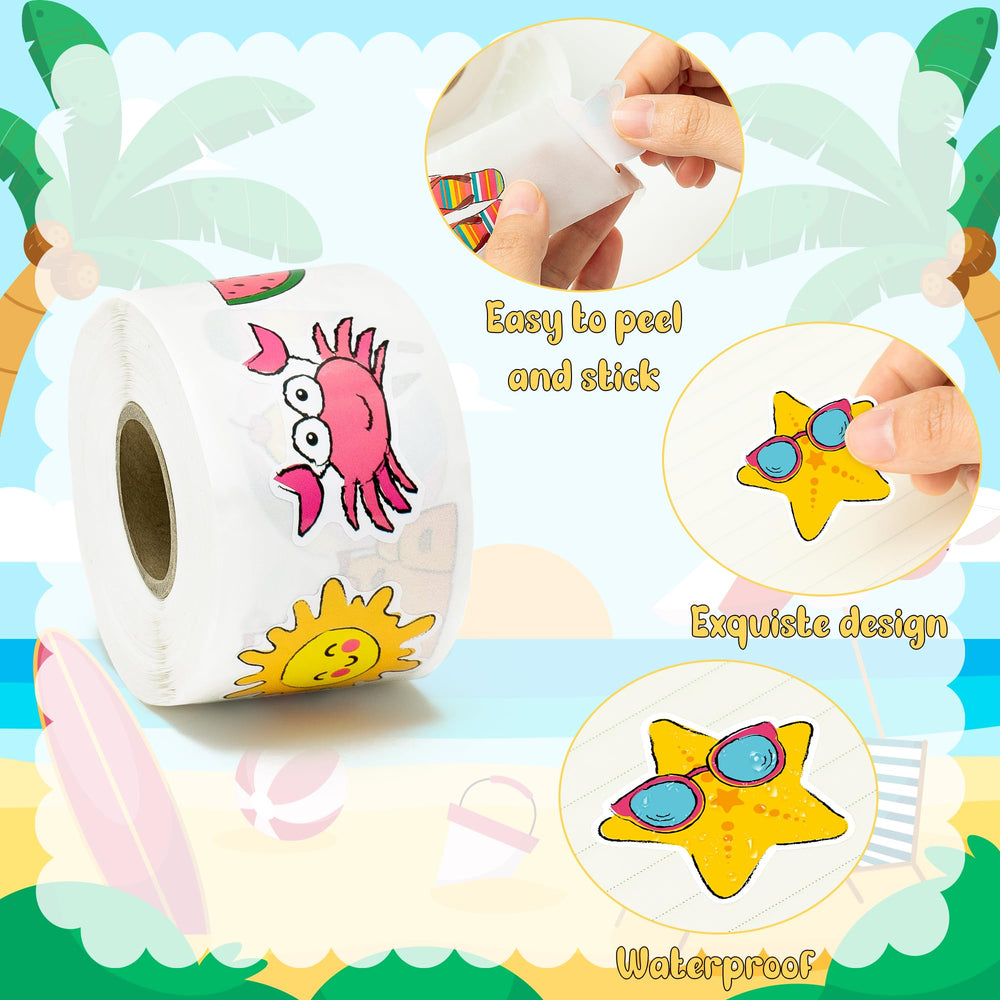 BeYumi coconut tree sticker design ready to decorate devices.
