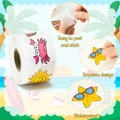 BeYumi coconut tree sticker design ready to decorate devices.