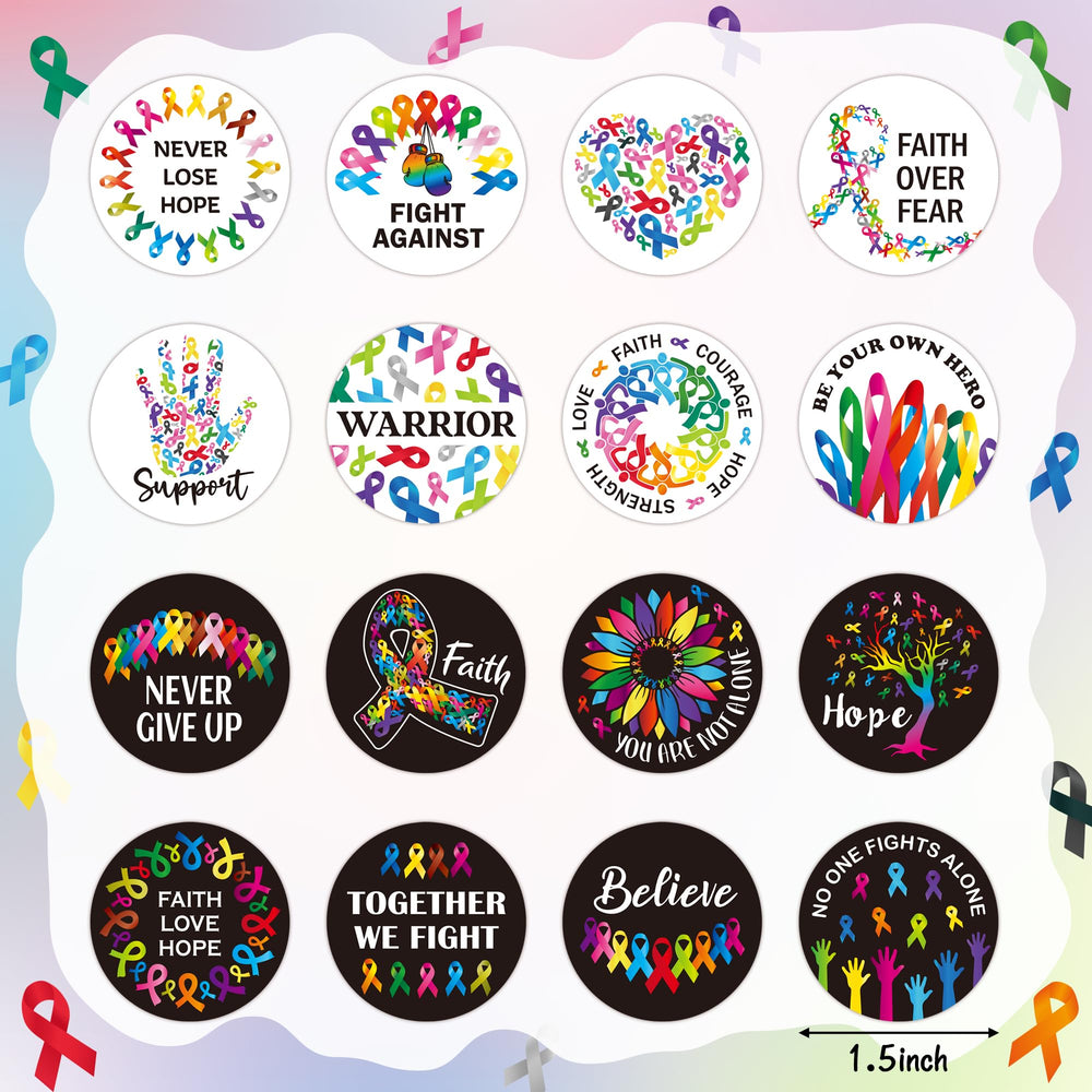 BeYumi colorful ribbon designs for laptop and bottle decoration that spreads awareness.