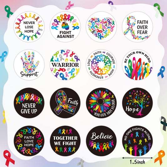 BeYumi colorful ribbon designs for laptop and bottle decoration that spreads awareness.