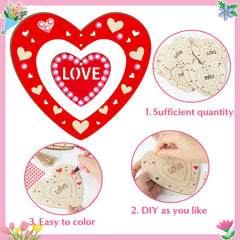BeYumi gem stickers add sparkle to heart ornaments