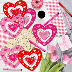 BeYumi twine and ready-to-hang hearts for easy décor
