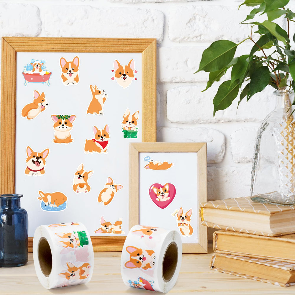 BeYumi easy apply corgi decals leave no residue, ideal for quick decoration