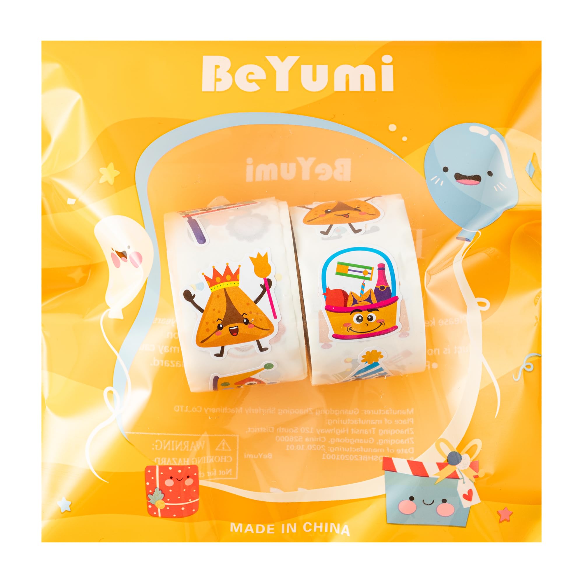 BeYumi two-roll set brings abundant playful accents to events.