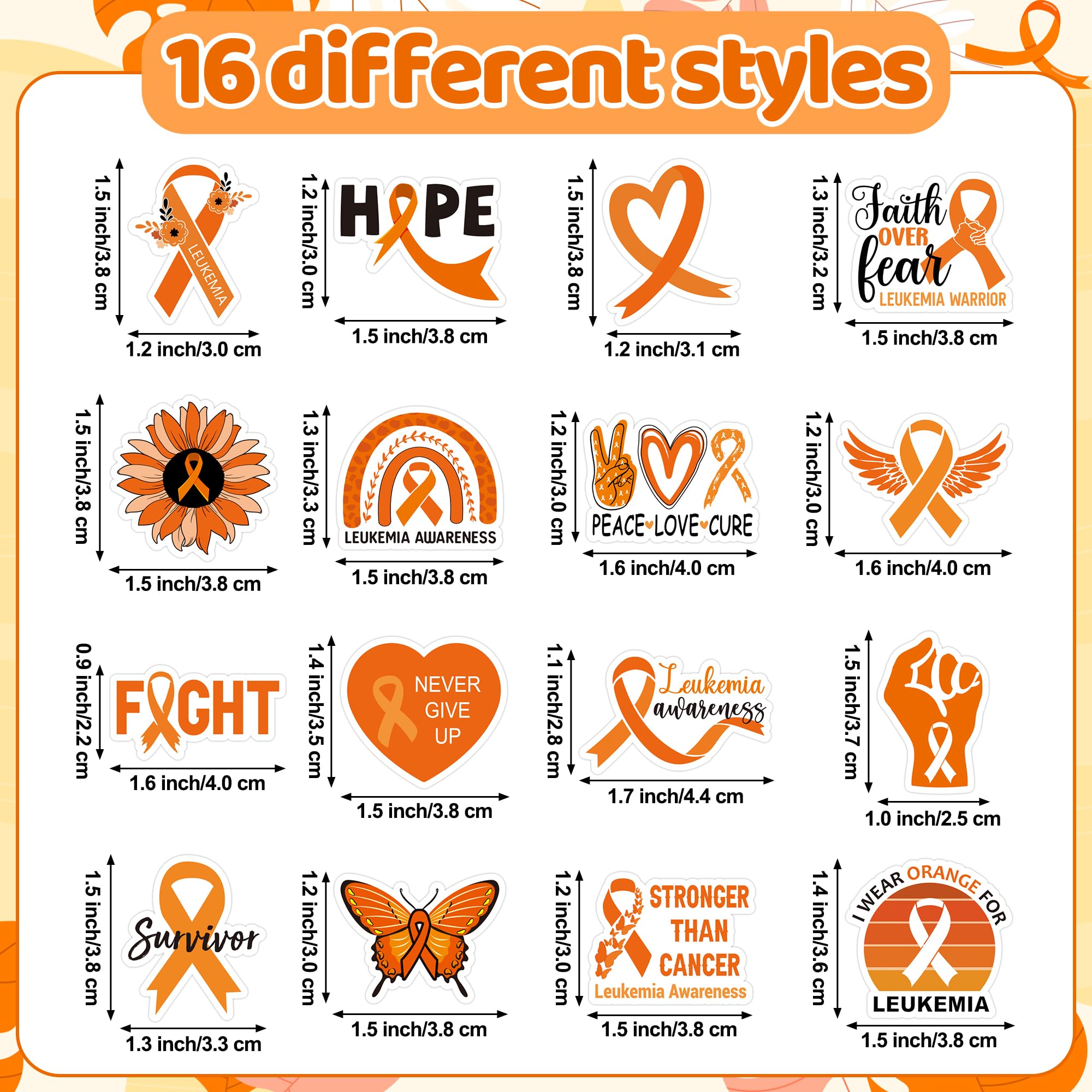 BeYumi orange-sticker sunflower design boosts hopeful messaging on school supplies.