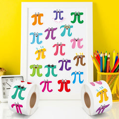 BeYumi math decals on keyboards or planners for classroom decoration.
