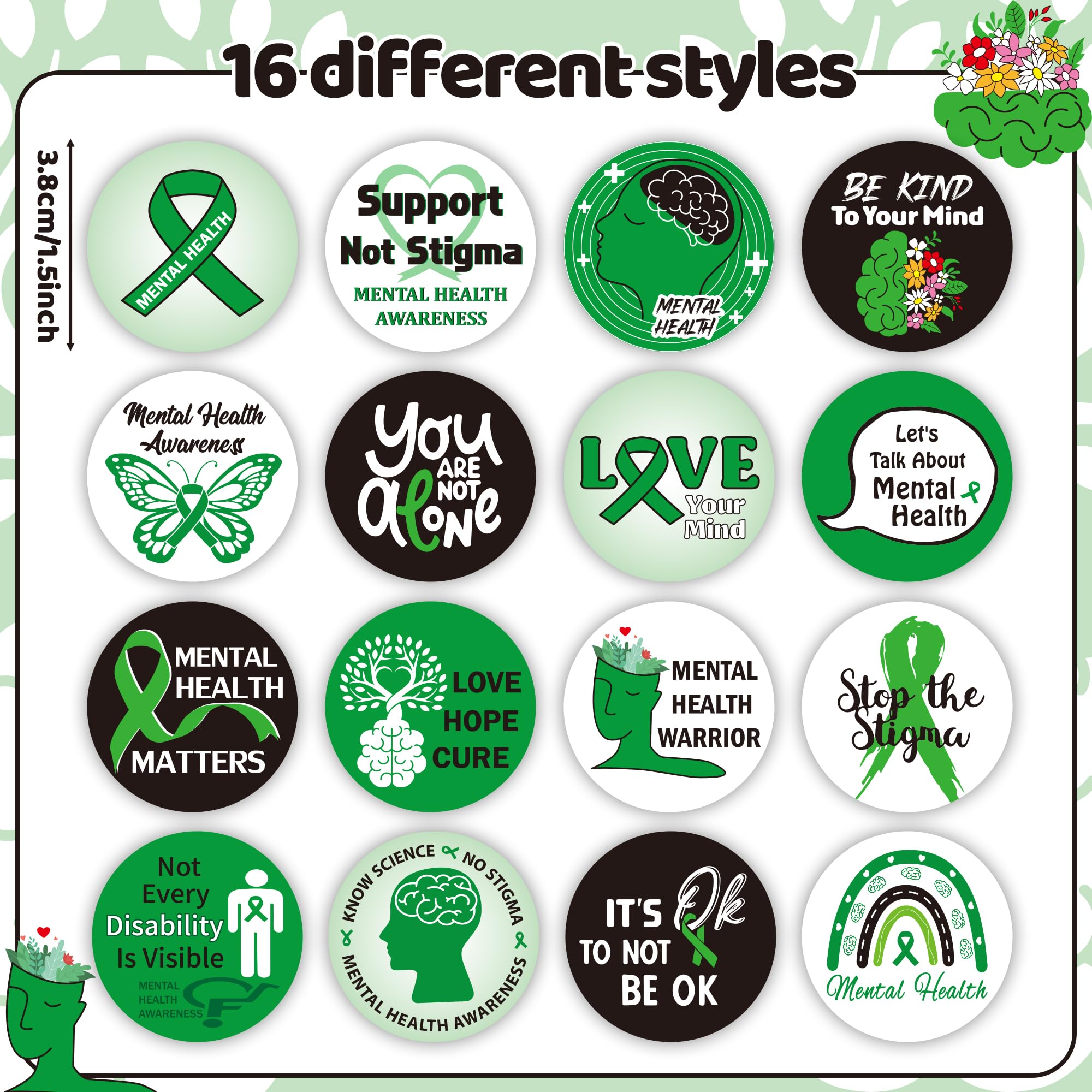BeYumi green ribbon stickers decorate laptops and gift envelopes for events.