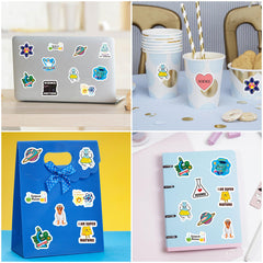BeYumi offers 16 styles of biology decals in vibrant colors.