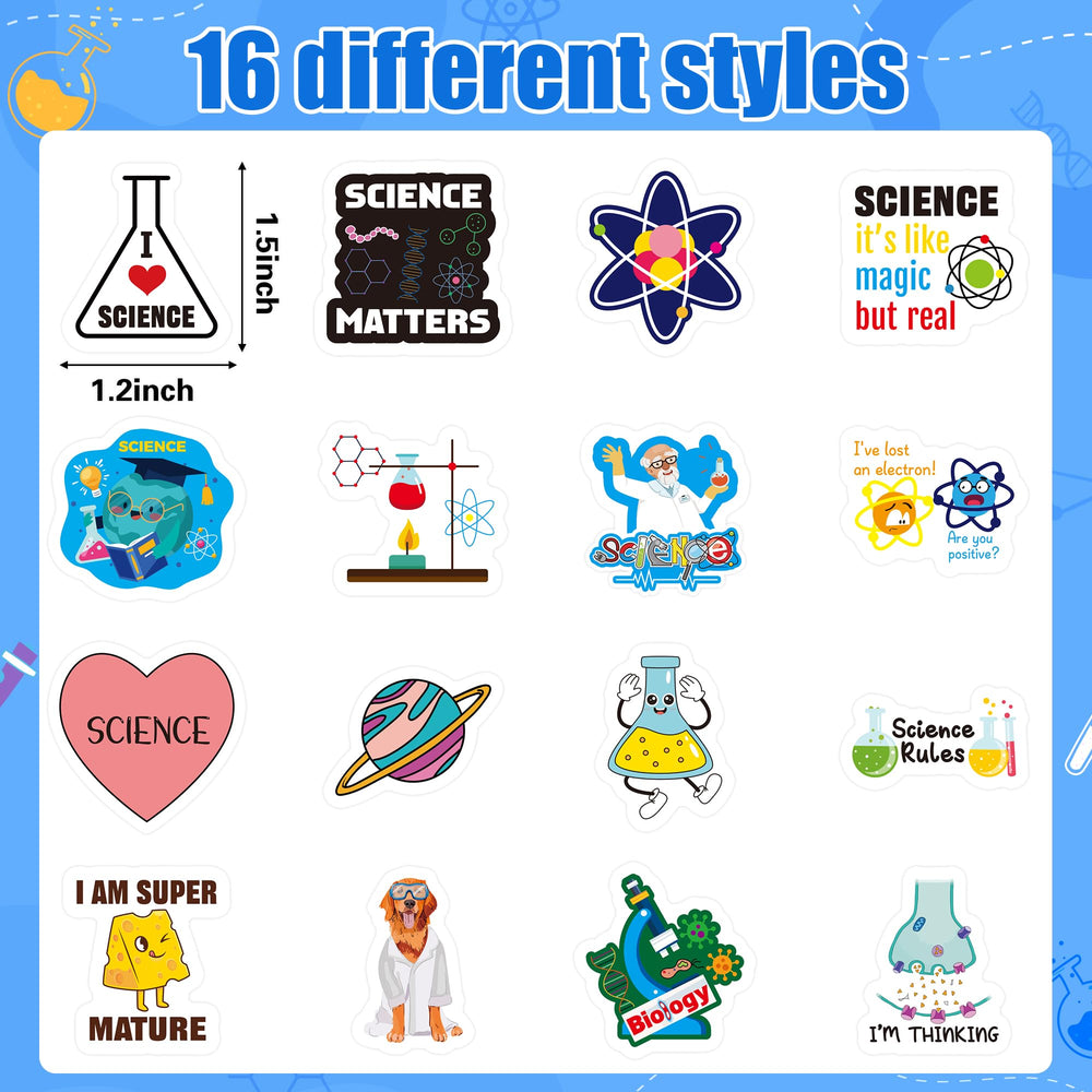 BeYumi biology decals used for classroom decor and engagement.