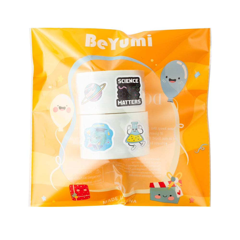 BeYumi stickers reward students and decorate notebooks.