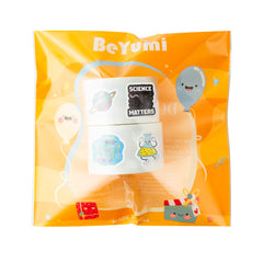 BeYumi stickers reward students and decorate notebooks.