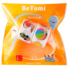 BeYumi roll packaging sticker collection for easy storage.
