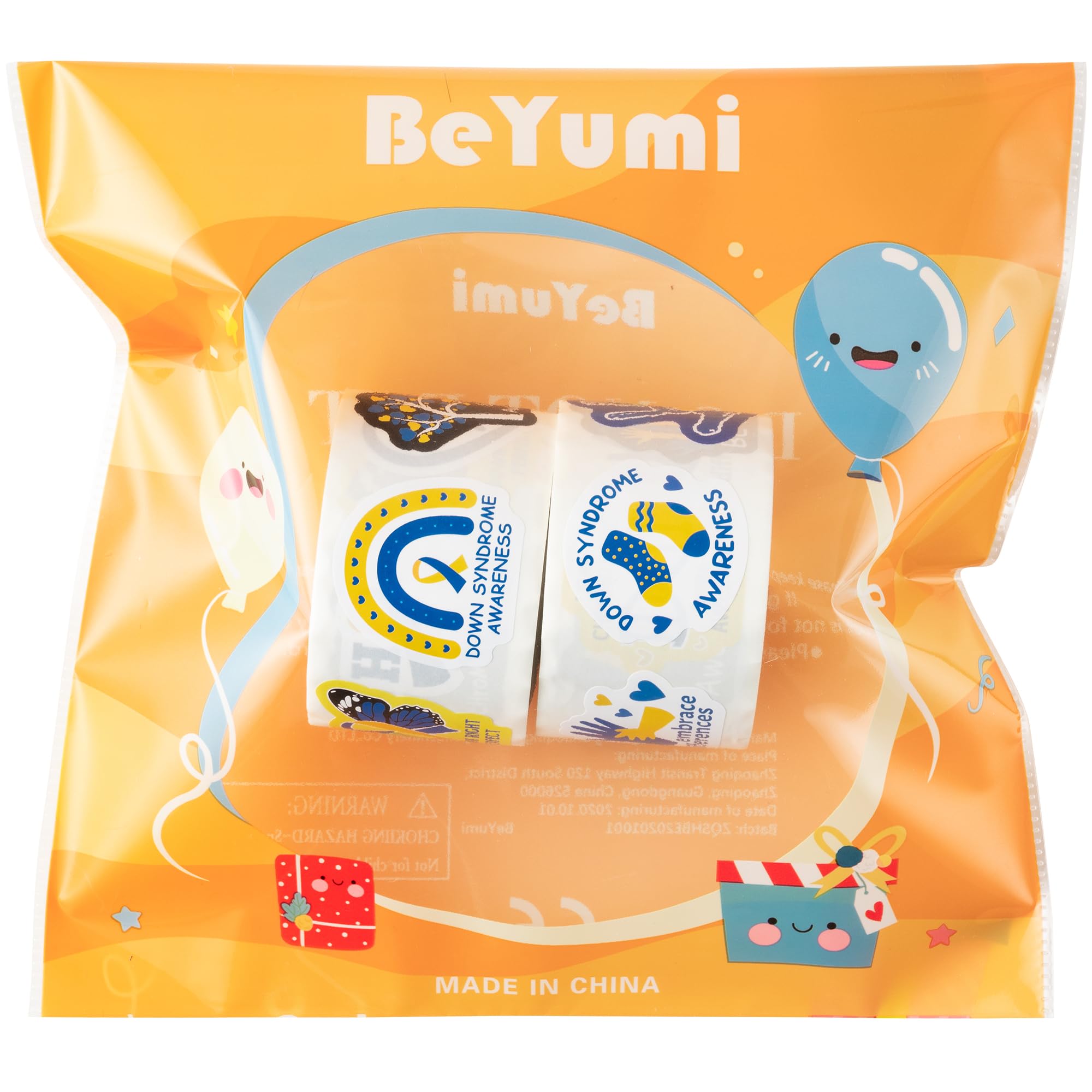 BeYumi school campaign decorative stickers on items