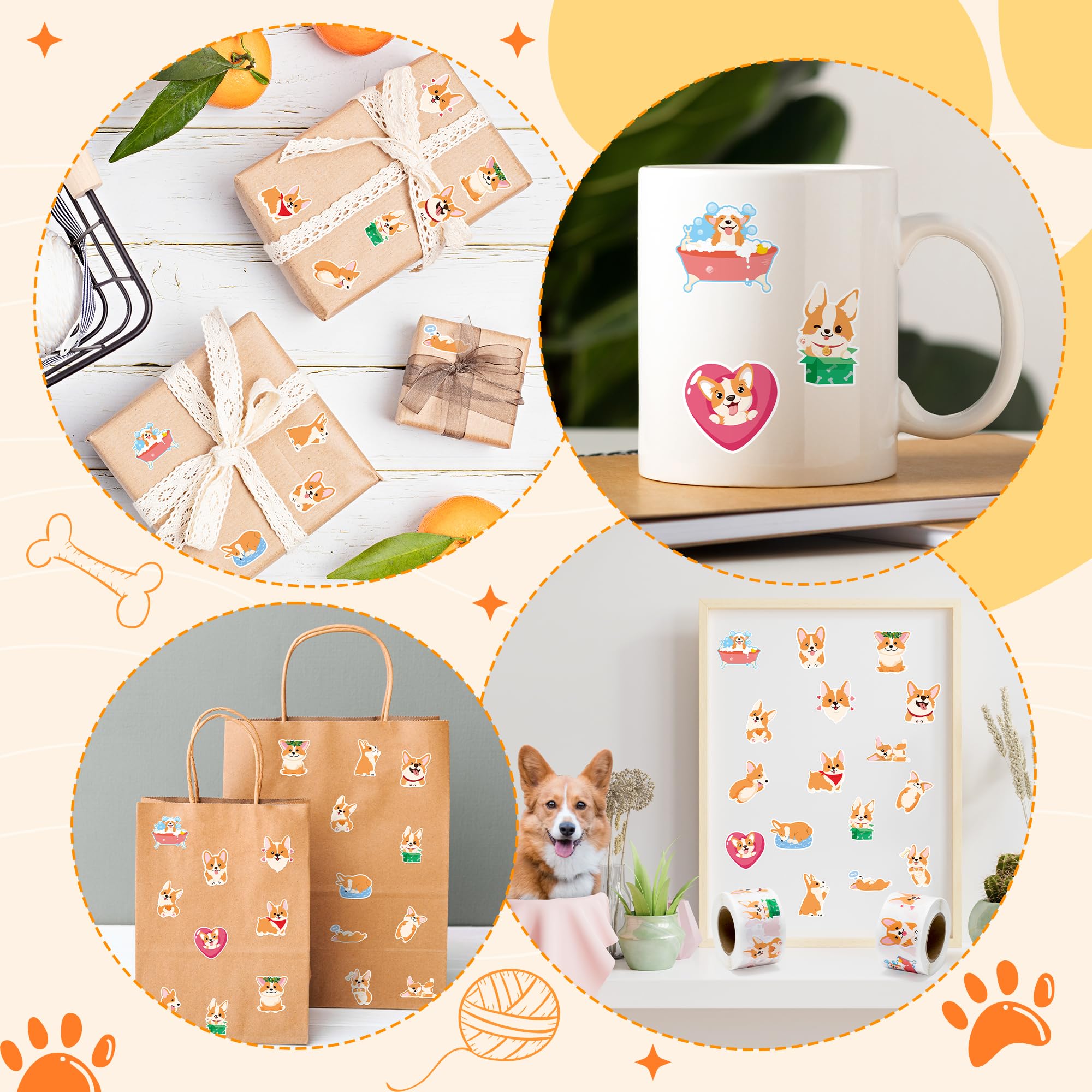 BeYumi two-roll packaging keeps stickers organized for easy dispensing