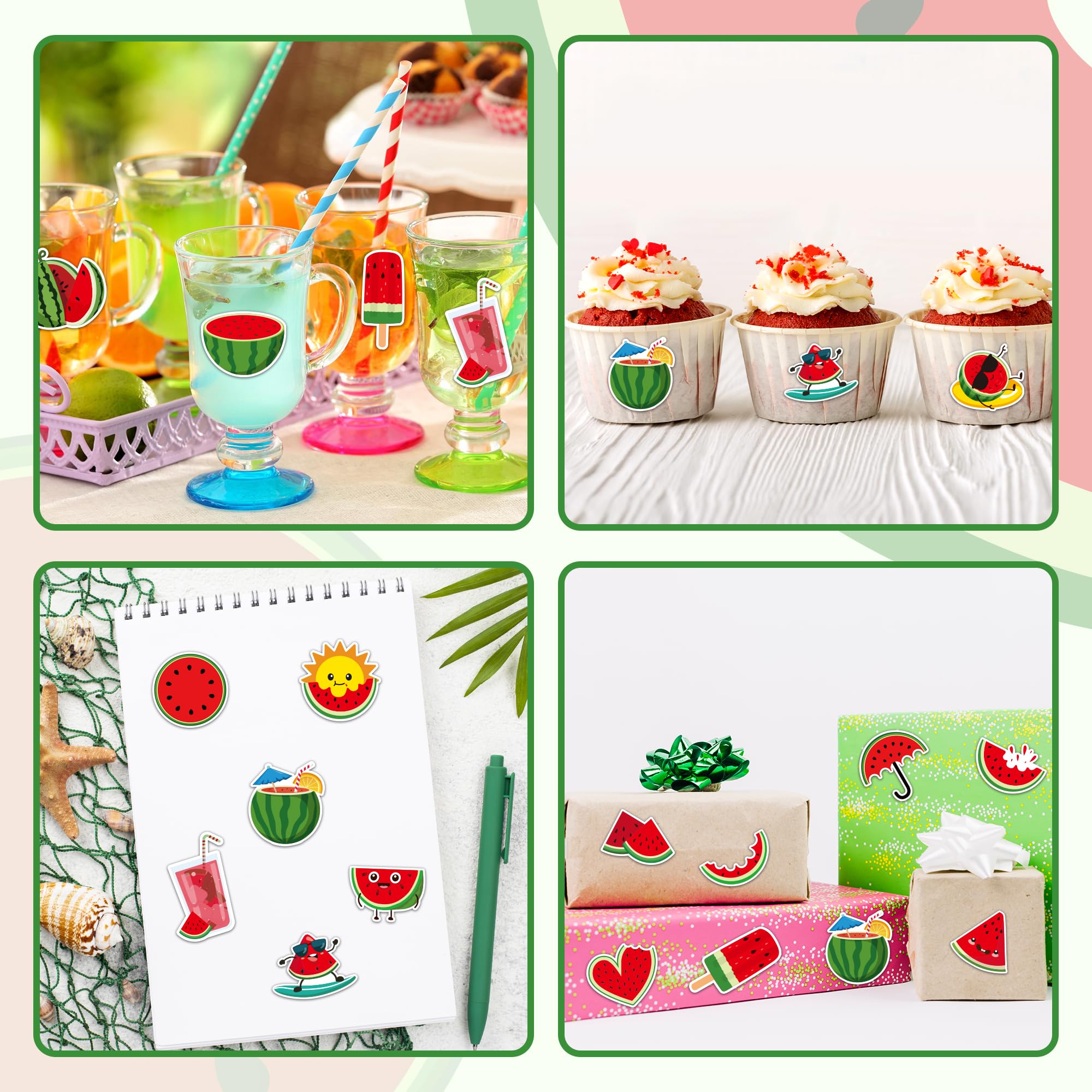 BeYumi versatile decorations for phones, laptops, bottles, notebooks, and luggage.