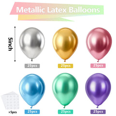 Close-up of Bezente chrome balloons showing metallic shine for elegant celebrations.