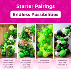 Outdoor-friendly Bezente decor with eco-friendly latex for jungle or garden parties.