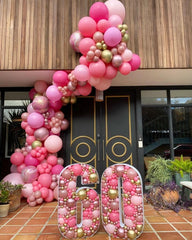Bezente pearl pink balloons collection adds elegant dimension to celebrations