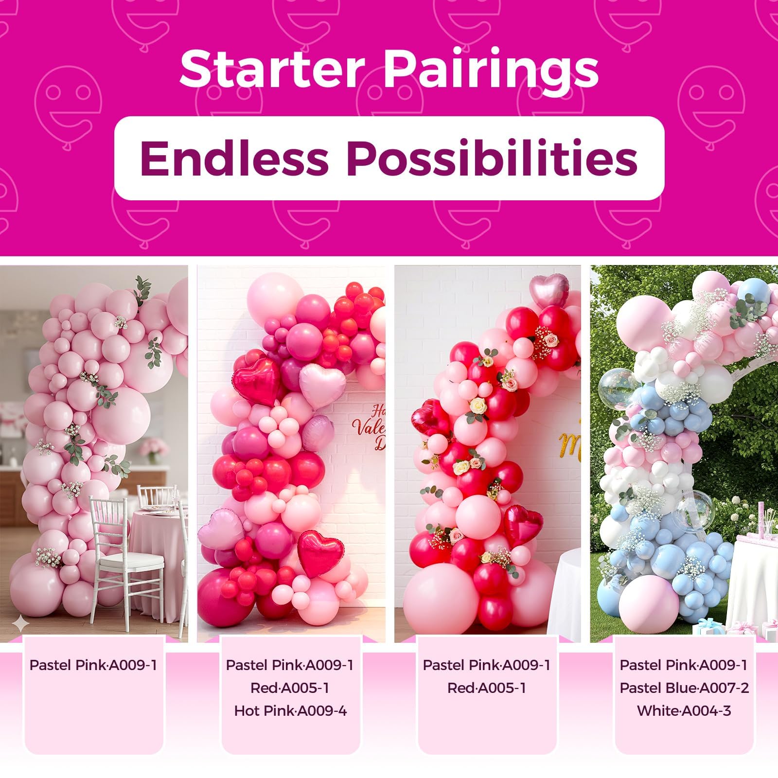 Bezente pastel pink decor ideas for birthday or bridal shower with photo-worthy setups.