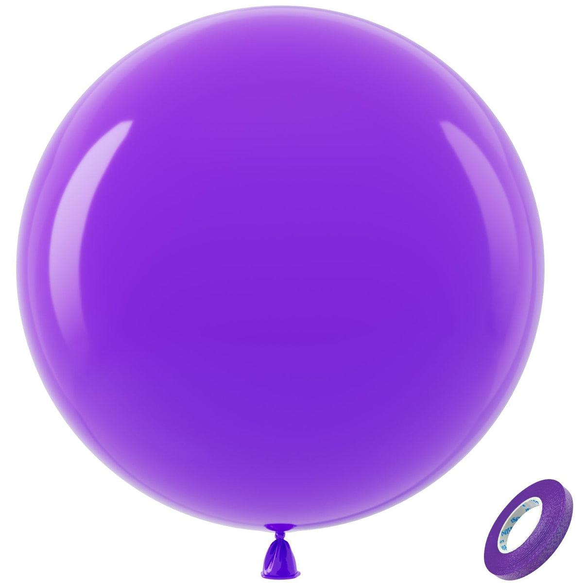 Bezente purple giant balloon 36inch for bold party decor
