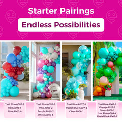 Fill with air or helium for versatile decorations and floating accents.