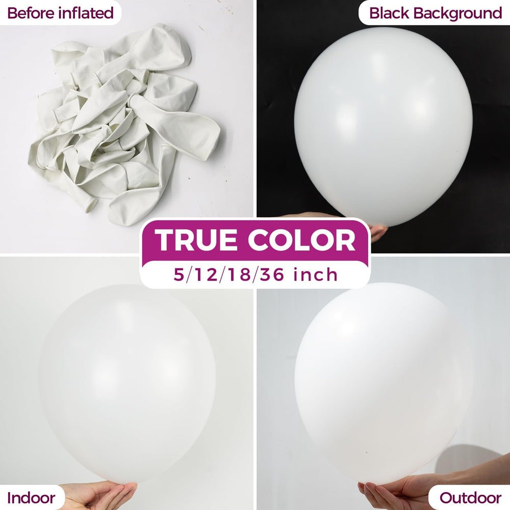 Bezente white ribbon 33 feet for tying balloons and garlands