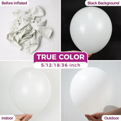 Bezente white ribbon 33 feet for tying balloons and garlands
