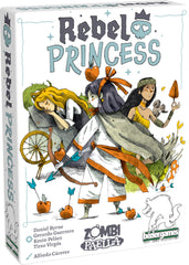 Bezier Games Rebel Princess cards layout showing Hearts-inspired play for game nights.