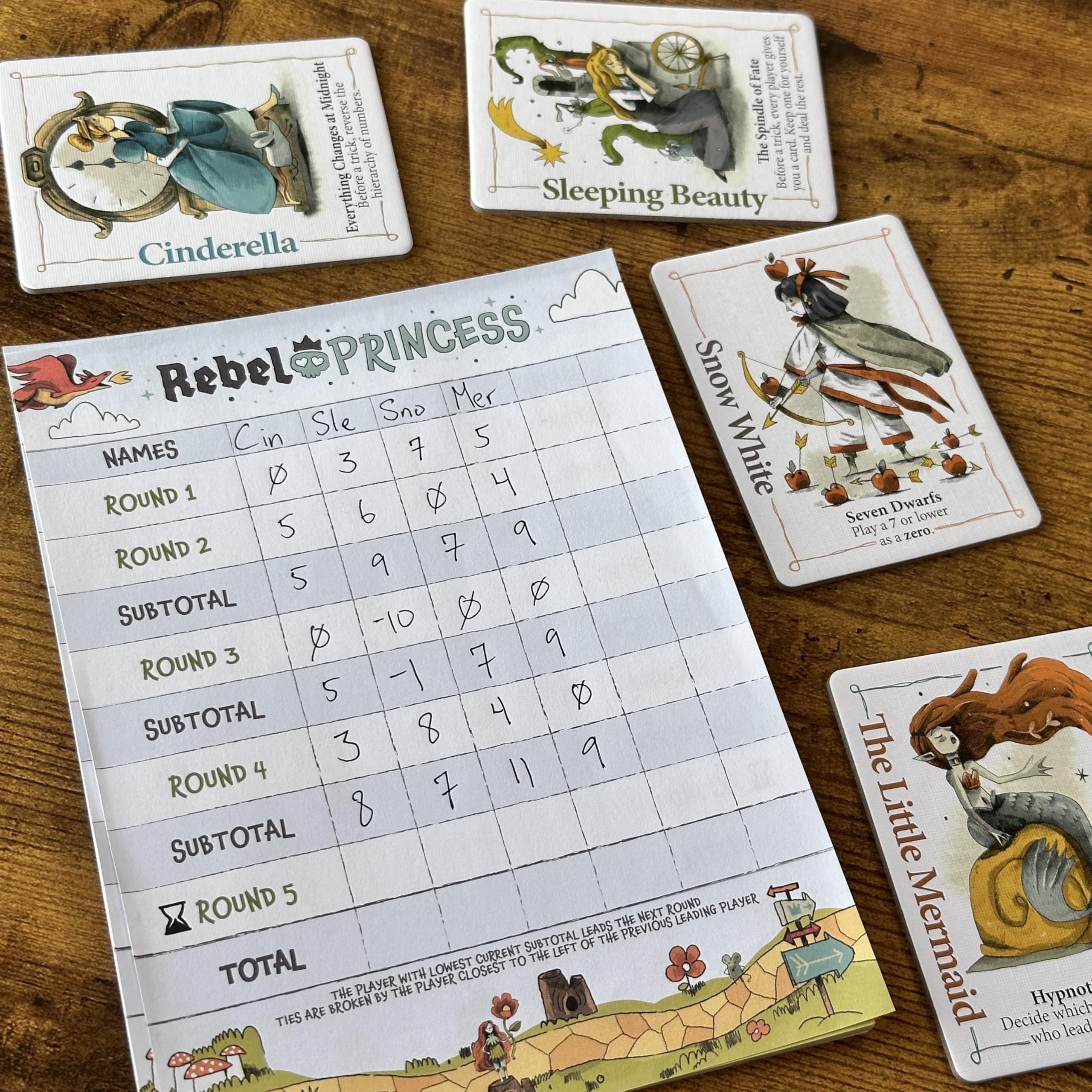 Bezier Games Rebel Princess Deluxe game-night-table setup invites easy learning and social fun
