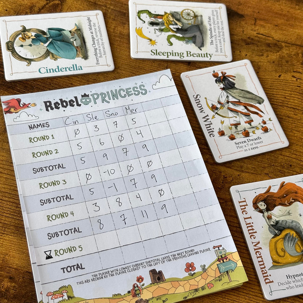 Bezier Games Rebel Princess Deluxe game-night-table setup invites easy learning and social fun