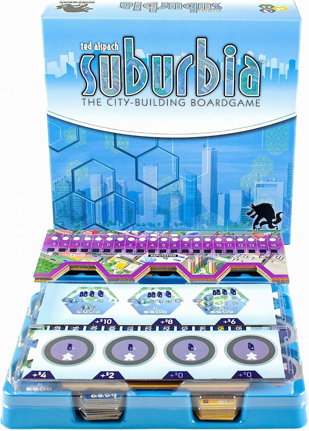 Bezier Games Suburbia high-rise office tile signaling upscale development