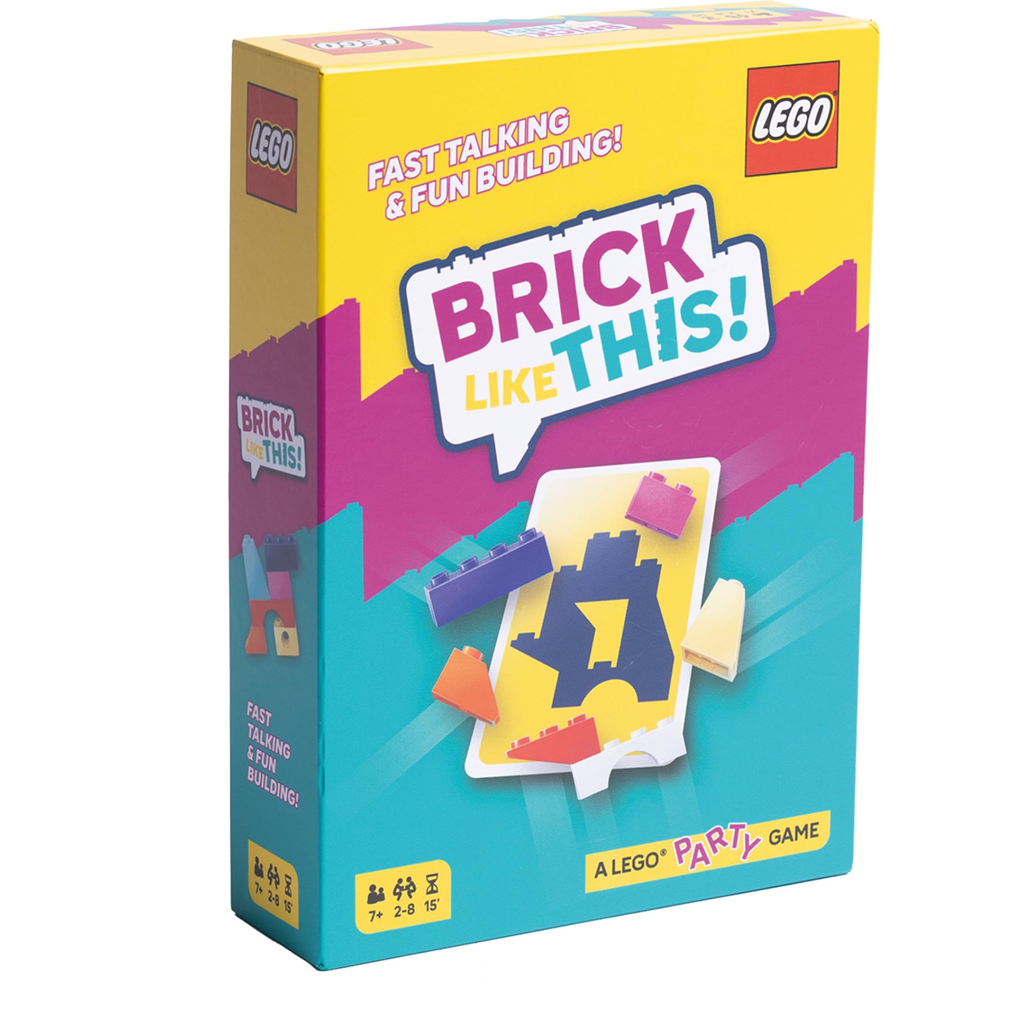 Bezzerwizzer Brick Like This Instructor guides Builder in a fast LEGO challenge for family fun.