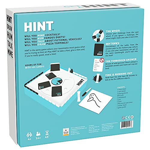 Bezzerwizzer HINT card deck spread showcases 450 challenges for creative hints