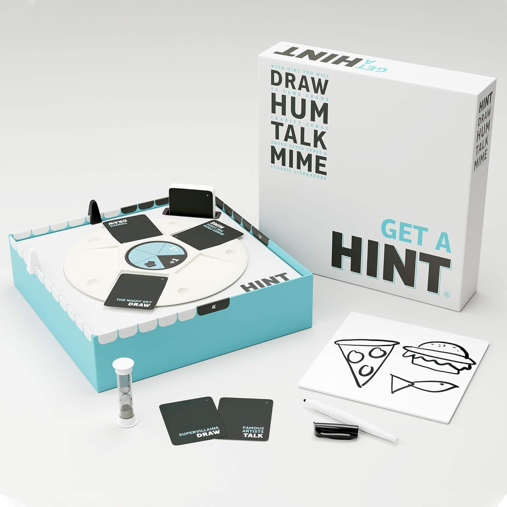 Player miming an action during HINT gameplay