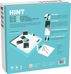 Tabletop scene with players solving clues together