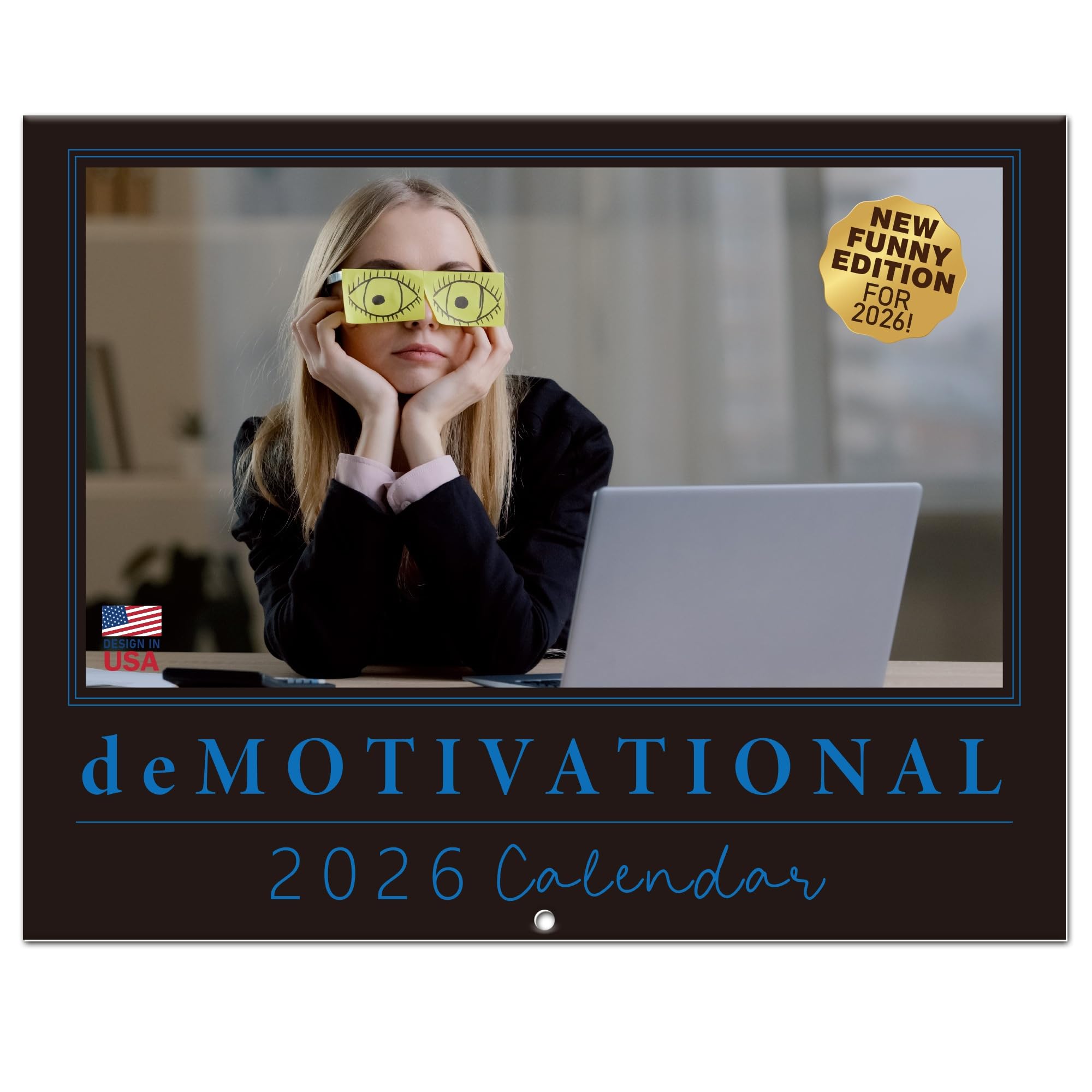 BFFPOSI Funny Calendar 2026 cover showcases bold humor for your wall.