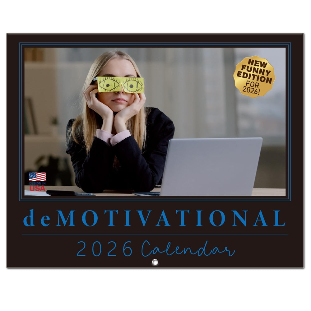 BFFPOSI Funny Calendar 2026 cover showcases bold humor for your wall.