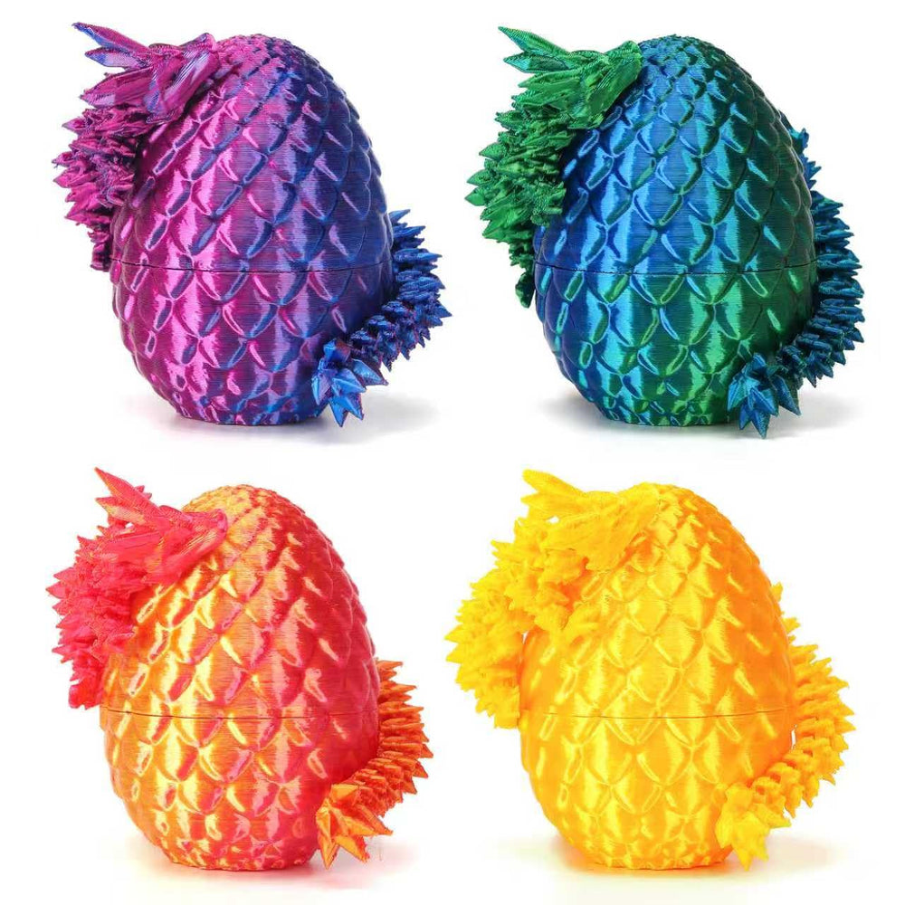bgezxuy mini dragon egg open reveals dragon inside for imaginative play.