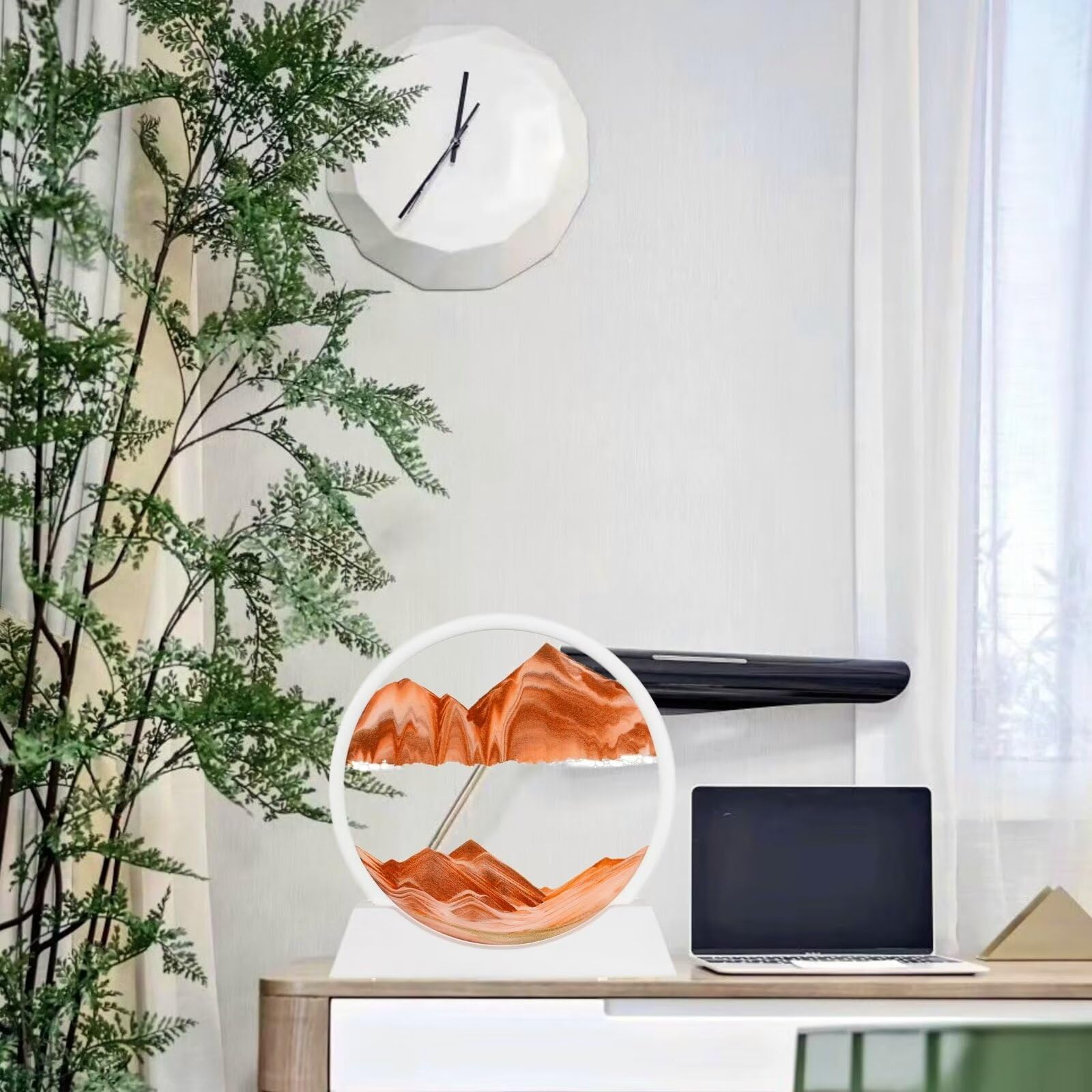 BGFJYUK 3D quicksand display with shifting patterns