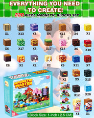 BGOVTAPO large 1-inch cubes link into tall, stable towers for growing builders.