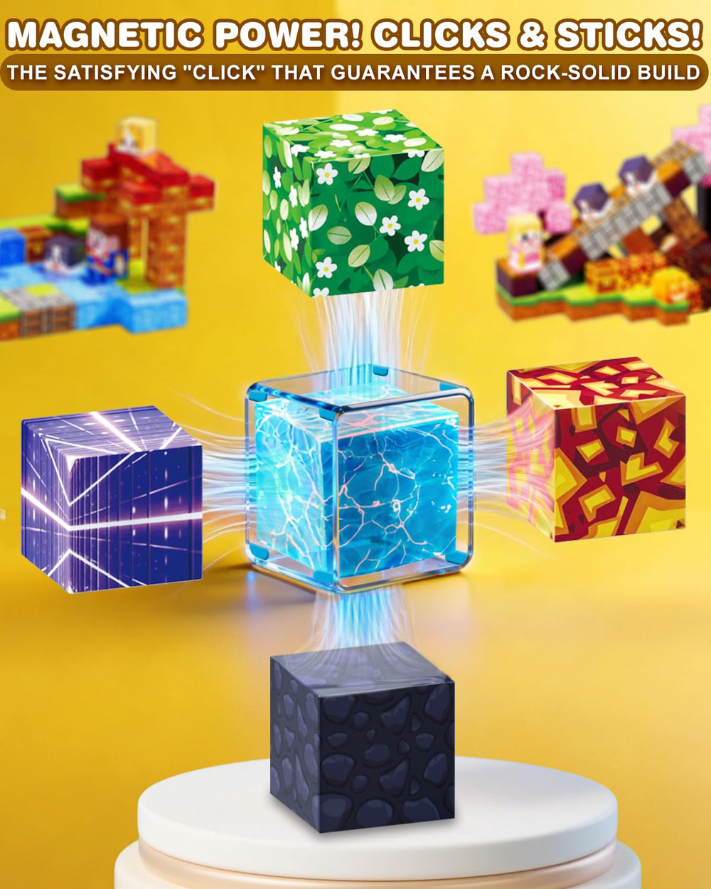 BGOVTAPO colorfully colored blocks form a cave structure to spark storytelling.
