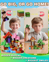 BGOVTAPO safe ABS plastic blocks with rounded edges support worry-free, durable play.